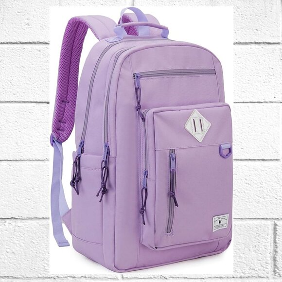 NWT! 18L Lightweight Water-resistant Backpack w/Two Sections & Bottle Pockets - Picture 1 of 16
